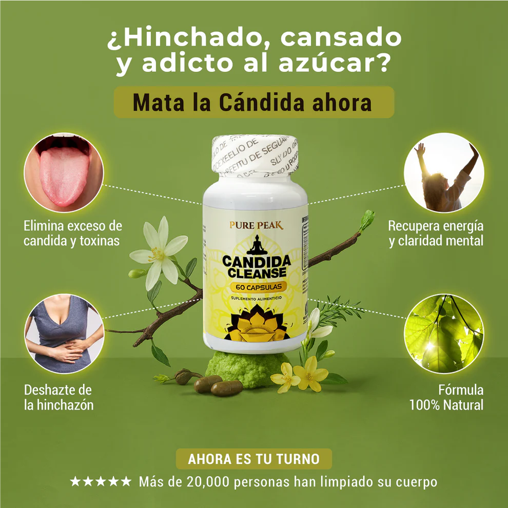 Candida Cleanse | Reduce hinchazón y gana más energía.