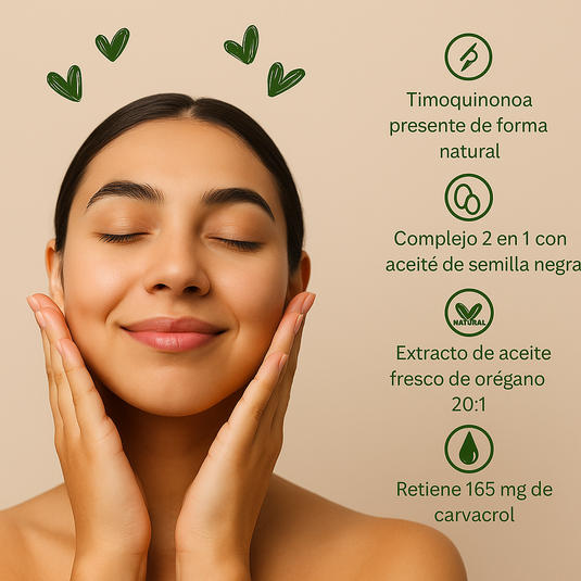 Aceite De Orégano | 60 cápsulas 2 meses de tratamiento
