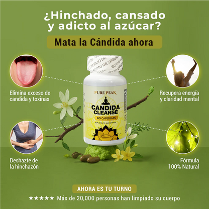 Candida Cleanse | Reduce hinchazón y gana más energía.