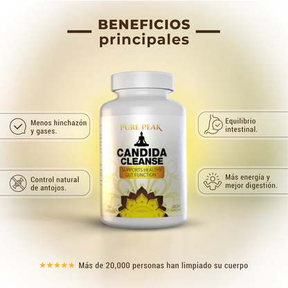 Candida Cleanse | Reduce hinchazón y gana más energía.