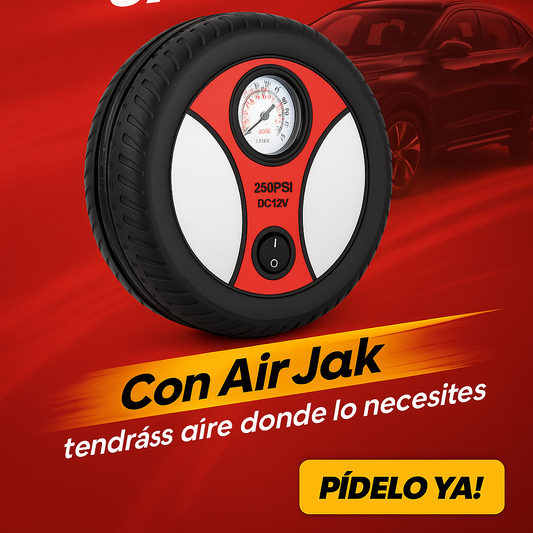 AirJack° | ¡El Compresor portatil ideal para cualquier uso!