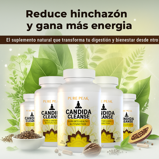 Candida Cleanse | Reduce hinchazón y gana más energía.