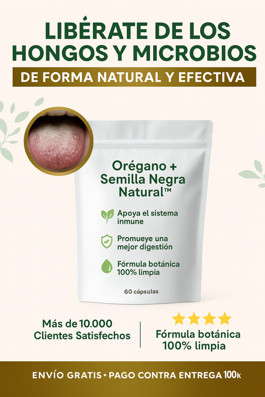Aceite De Orégano | 60 cápsulas 2 meses de tratamiento